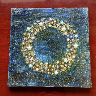 □ GL-ZONE 22/02c アクリル肉筆画 スーパークリアー サイン入