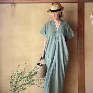 久留米絣3種のワンピース | iichi 日々の暮らしを心地よくする 