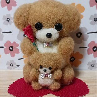 羊毛フェルトハンドメイドヨークシャーテリア | iichi 日々の暮らしを