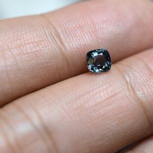 穴あきアマゾナイト[61] 41x23mm 天然石 ／ ルース ／カボション