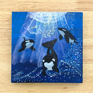 水彩・原画「静物画・柘榴（ざくろ）」 | iichi 日々の暮らしを