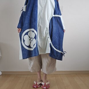 着物リメイク 半纏 アロハシャツ メンズも着れます | iichi 日々の