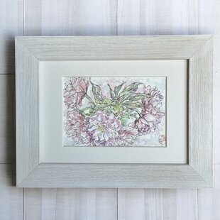 額付き水彩画「軍鶏」原画 | iichi 日々の暮らしを心地よくする