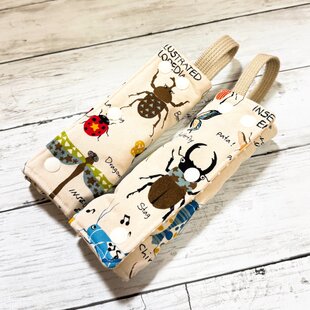 ハンドメイドマフォンイチゴピンクハンカチパッチ6重ガーゼフワラ