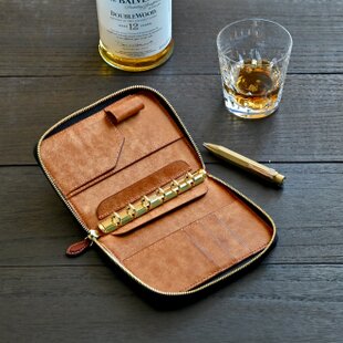 ほぼ日手帳カズン対応 A5サイズ手帳カバー レザー 刻印＆拭き染め