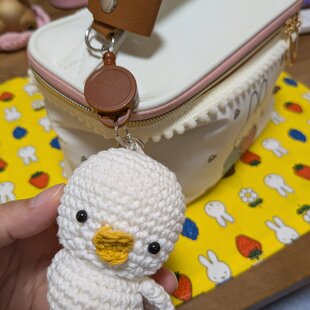 ハンドメイド☆ミニキーケース 紺ミナペルホネン蝶々 | iichi 日々の