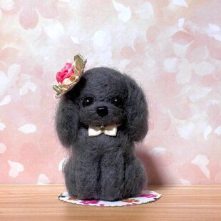 □羊毛フェルト シーズー 犬 | iichi 日々の暮らしを心地よくする