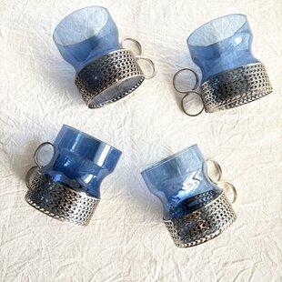 Iittala vintage Tsaikka⁎༶ イッタラ ツァイッカ ホルダー付グラス