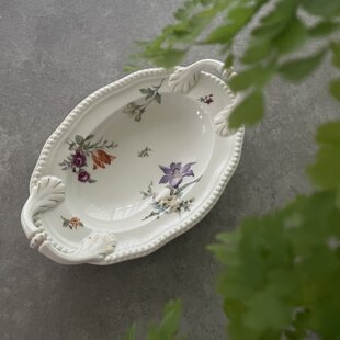 no.2 平皿 チューリップ GIEN ジアン フランスアンティーク