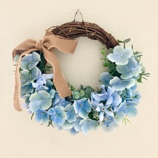 茜雲」wreath グレビレアゴールドとパンパスのリース ナチュラル