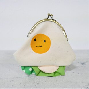 文鳥がまぐち（シナモン文鳥・イエロー） | iichi 日々の暮らしを