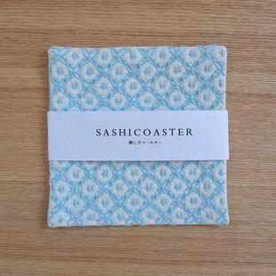 SASHICOASTER（刺し子 コースター）14 | iichi 日々の暮らしを心地よく