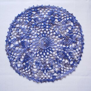 手編みレースドイリー楕円形22×15㎝ | iichi 日々の暮らしを心地よく