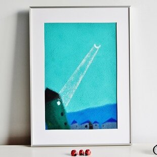 金の太陽の大発展赤富士』24K純金箔使用○がんどうあつし油絵WF3