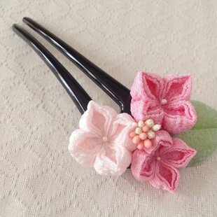 桜蕾ヘアゴム♥自分だけの春を待つ -ピンク- | iichi 日々の暮らしを