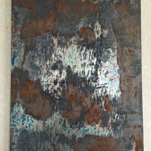 絵画「PAN」油彩・原画・直径25㎝ 丸形・アートパネル | iichi 日々の