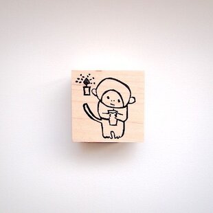 本と猫ちゃん♡消しゴムはんこ | iichi 日々の暮らしを心地よくする