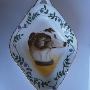 ○【雪のドット＆白富士】○がんどうあつし肉筆絵画アクリルF4ブラウン