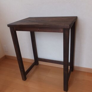 マットホワイトでアイアンな丸棒鉄脚♪ 100×100×650mm ねじれ型 4脚ver