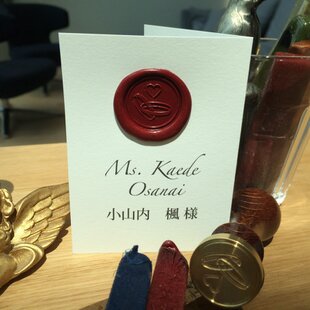 消しゴムはんこ「Merci beaucoup・メルシーボークー・どうもありがとう
