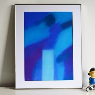 32×41㎝「夜のメリーゴーランド3」原画・油彩画・F6 | iichi 日々の