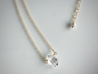 k14gf　ハーキマーネックレス(P)の画像