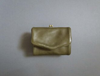 compact gama wallet (khaki green)の画像