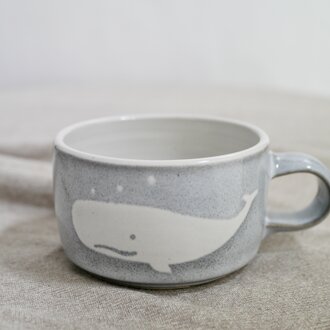 クジラのスープカップ