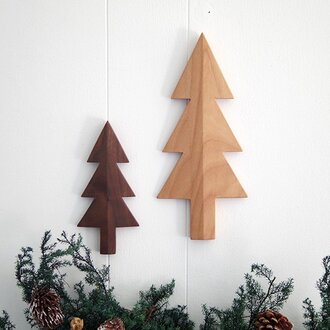 ＊大人のクリスマス＊　もみの木の壁飾り　2個セット（B）