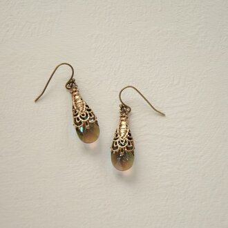 Lace hat / earrings