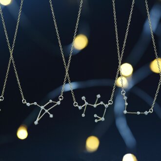 【14KGF】 Star Sign Necklace