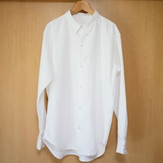 【Men's】エシカルヘンプホワイトシャツ