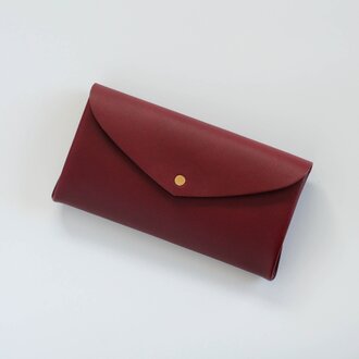 basic long wallet #wine red / ベーシックロングウォレット 長財布 ＃ワインレッド