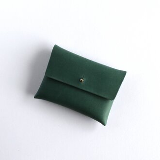 suare card case #dark green / スアレカードケース・名刺入れ ＃深藍色