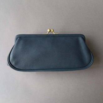 plain gama long wallet (blue)