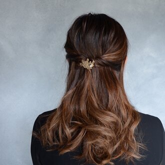 Garden / hair hook - Pearl