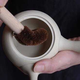 しゅろのやさしいたわし　急須用　ブナ柄