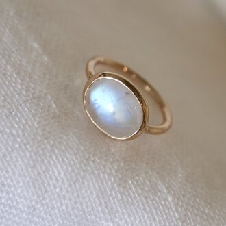 K10[月兎のmoon stone] ring