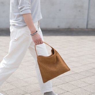 Mini Holiday bag キャメル