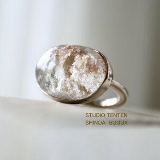 K10WG[earth garden quartz ]ring