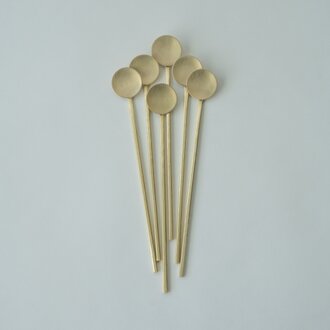 韓国カトラリーシリーズ ＜ロングスッカラ＞ / 真鍮