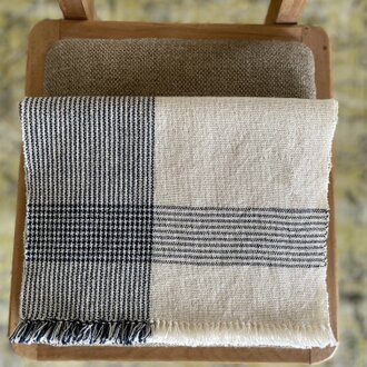 手織り綿ストール