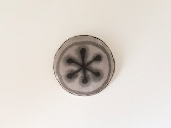 suibokuブローチ　no.6の画像