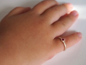Birthstone baby ring [R050babyK10]の画像