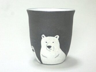 シロクマのフリーカップの画像