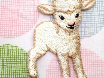 ベビーラム 子羊 右向きW-0171の画像