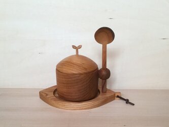 森のクマさんカフェのスープカフェセット1【受注制作】の画像