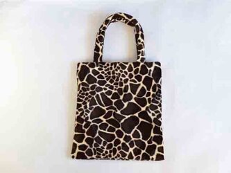 キリン柄トート＊＊Giraffeの画像