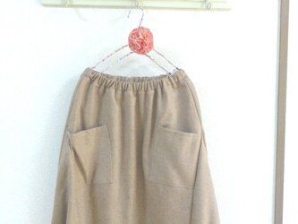 上質フラノウール　バルーンスカートの画像