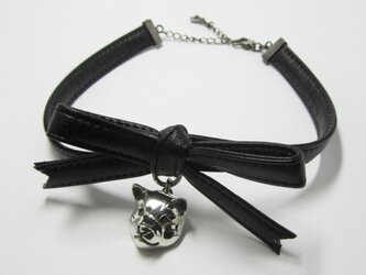 柴犬 RIBBON CHORKER（黒）の画像